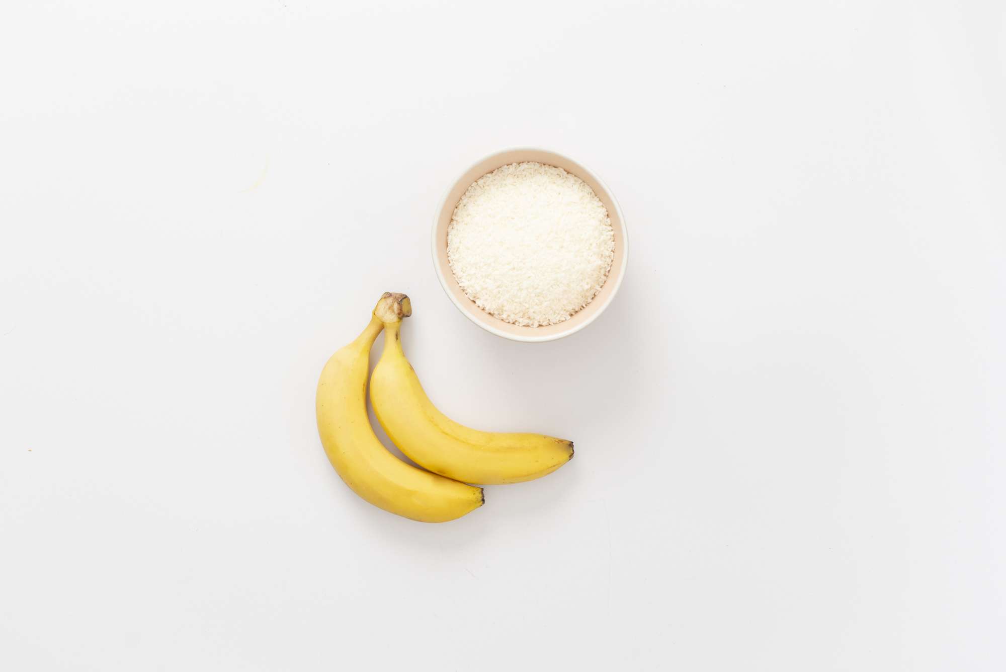 Bananen-Kokos-Kekse-Zutaten