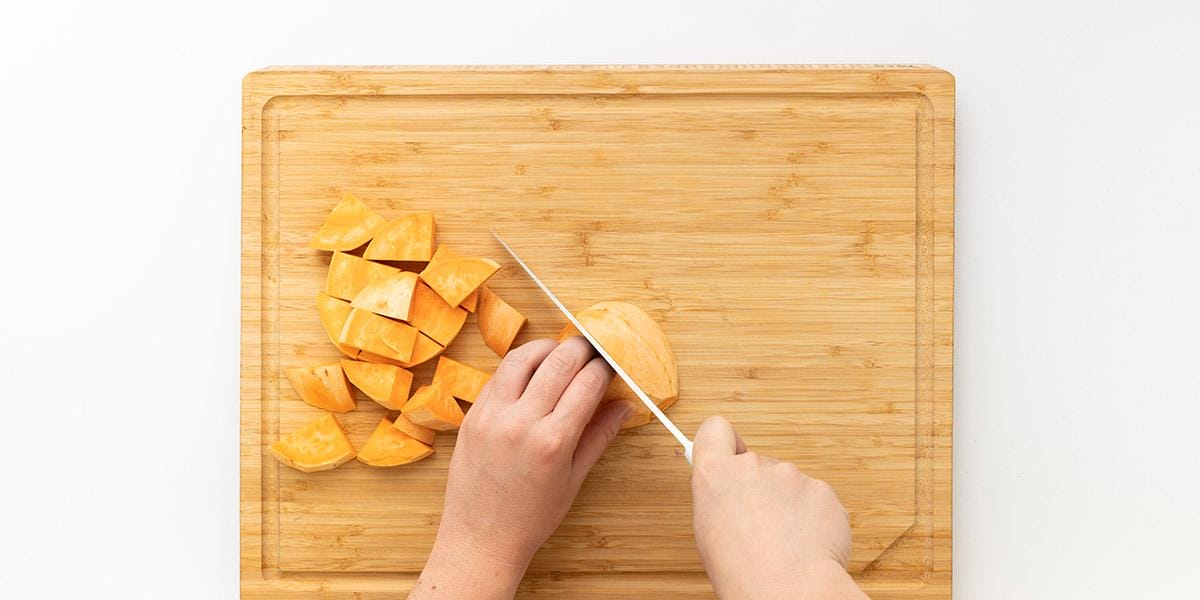 Freche Freunde Süßkartoffel Brownies Step 1