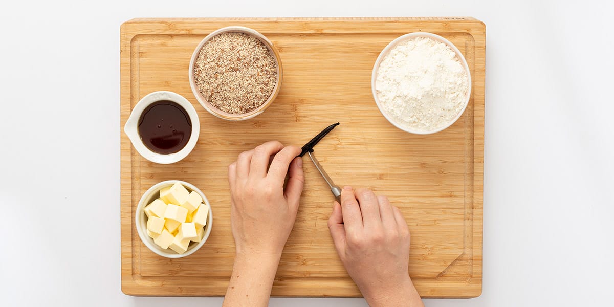 Freche Freunde Vanillekipferl Step 1