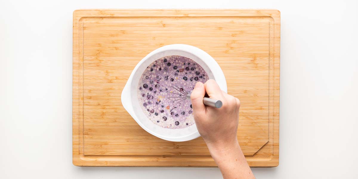 Freche Freunde Blaubeerpfannkuchen Step 3