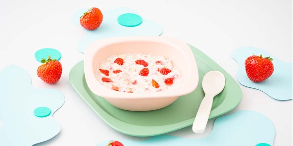 Freche Freunde Erdbeer Porridge