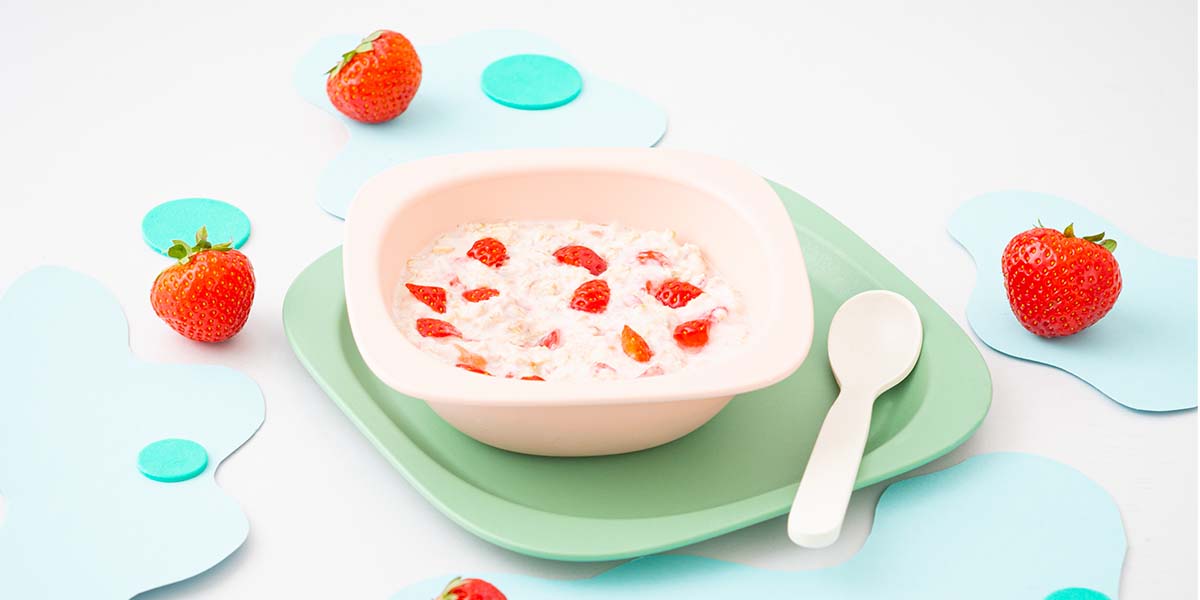 Freche Freunde Erdbeer Porridge