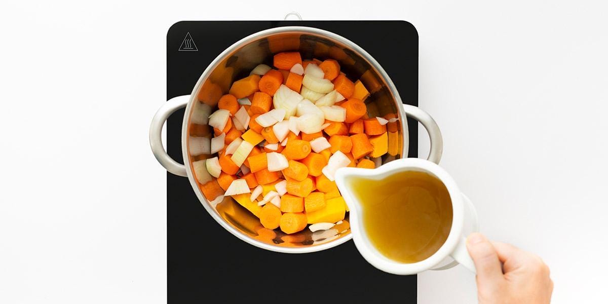 Freche Freunde Kürbissuppe Step 2