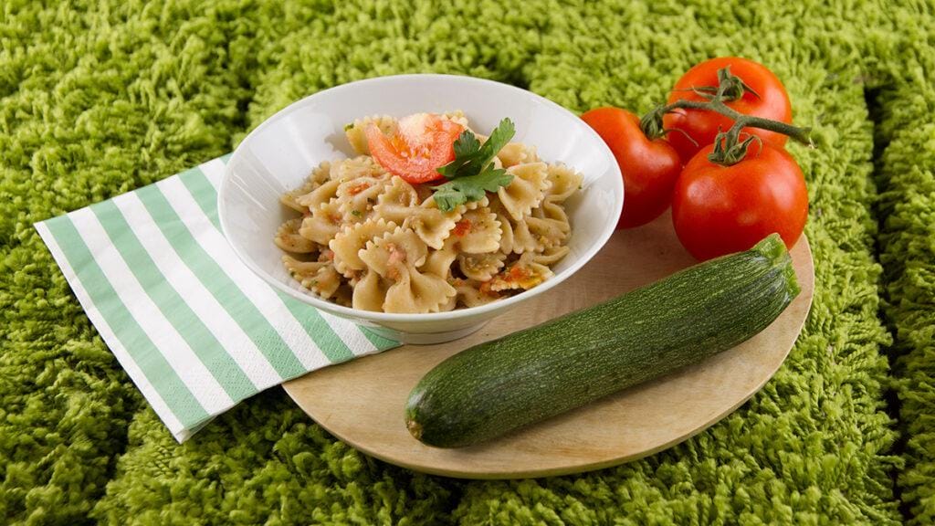 Freche Freunde Nudeln mit Tomatensauce