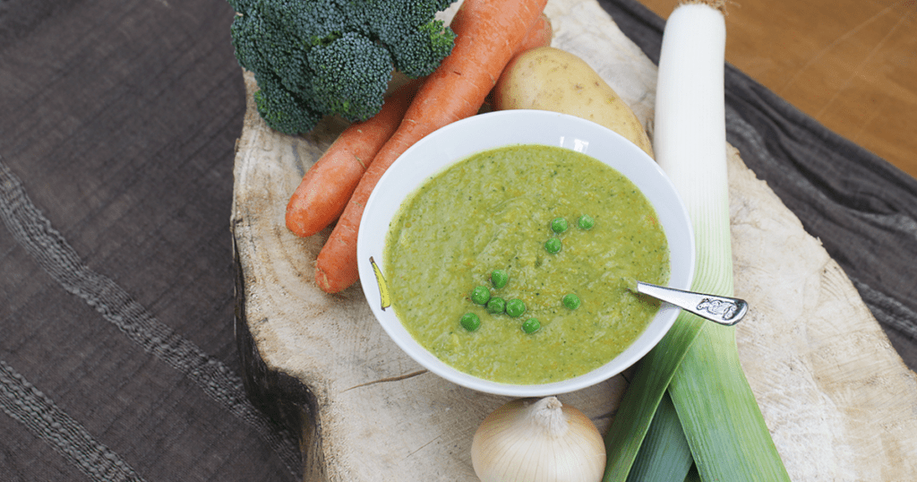 Leos einfache Gemüsesuppe