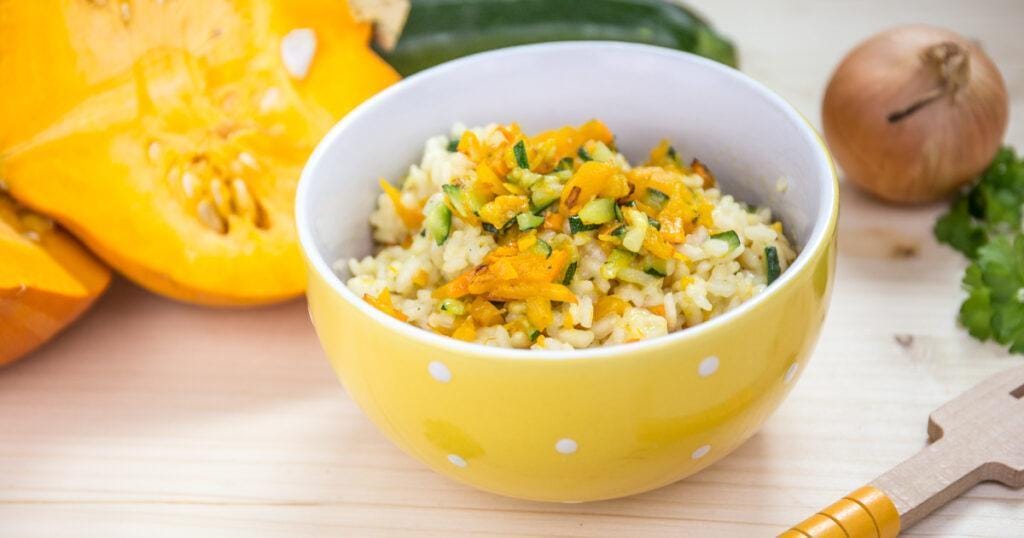 Freche Freunde Kürbis Risotto