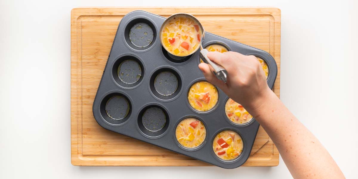 Freche Freunde Rührei Muffins Step 4