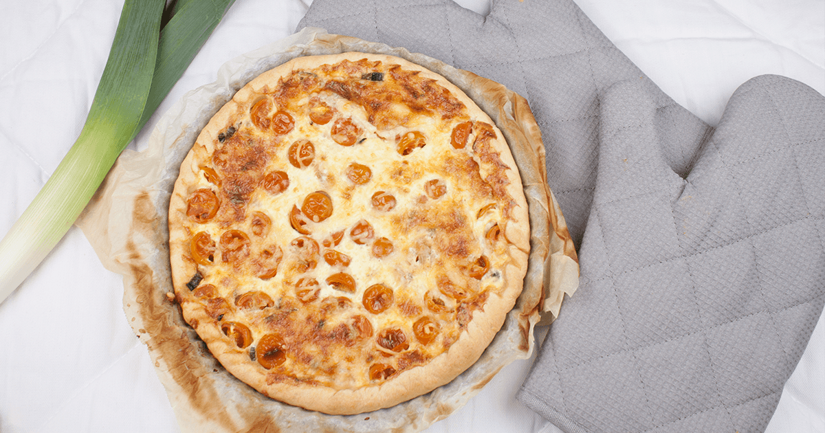 Leos Tomaten Quiche mit Lauch