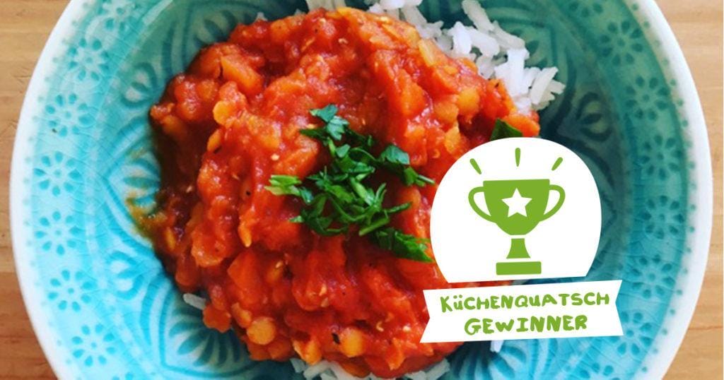 Küchenquatschgewinner-Gemüsebolognese