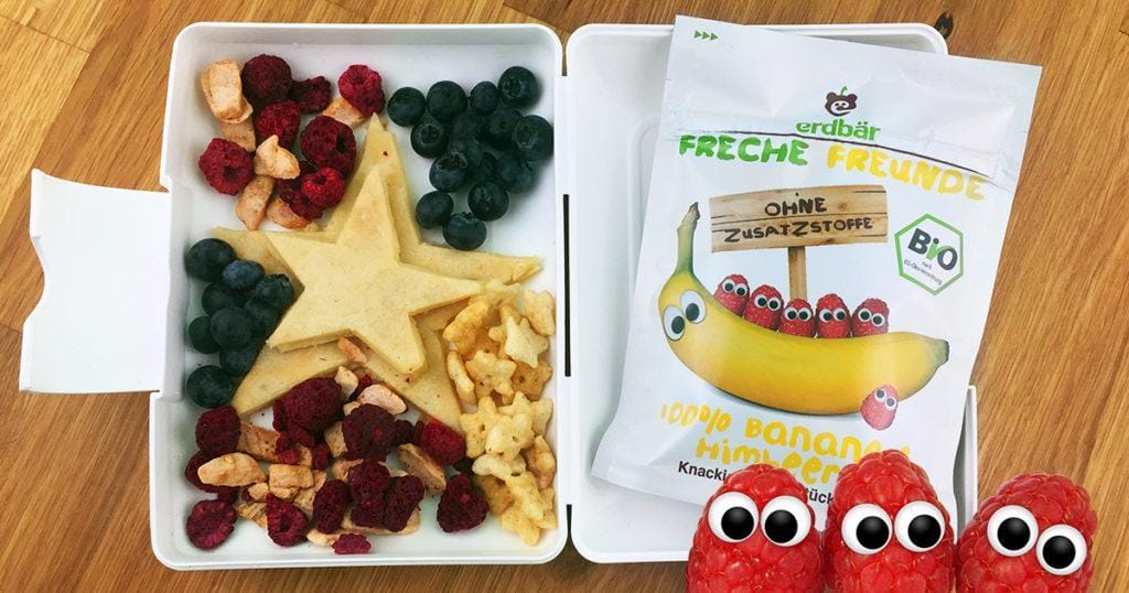 Lunchbox Rezepte- Pfannkuchen Sterne