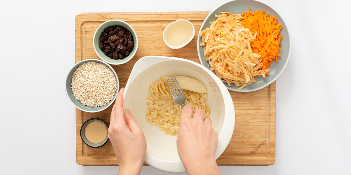 Freche Freunde Karottenkekse Step 1