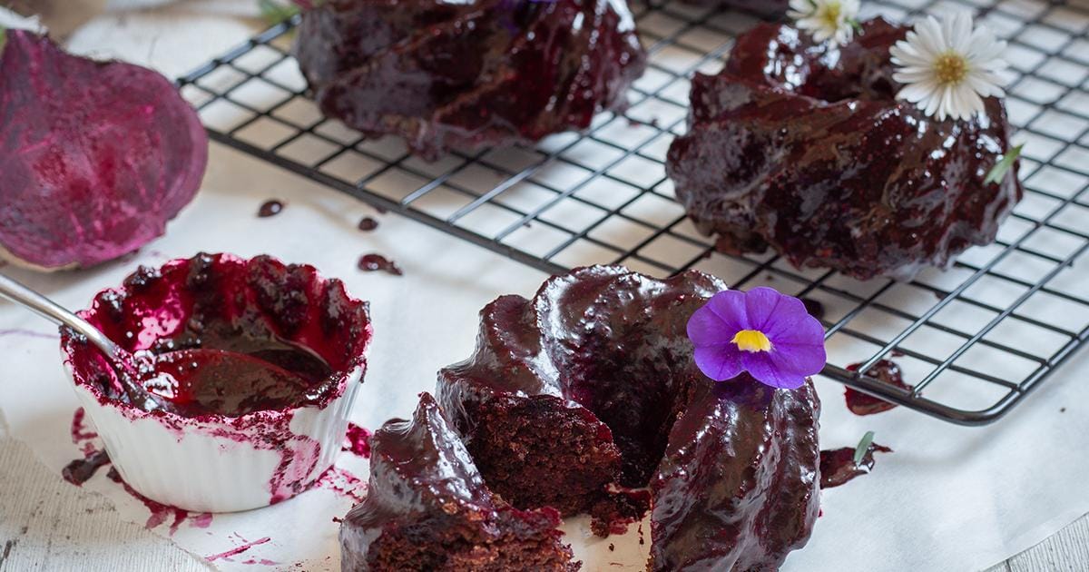 Rote Beete Kuchen