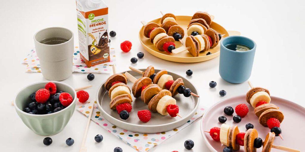 Freche Freunde Pfannkuchen Spieße