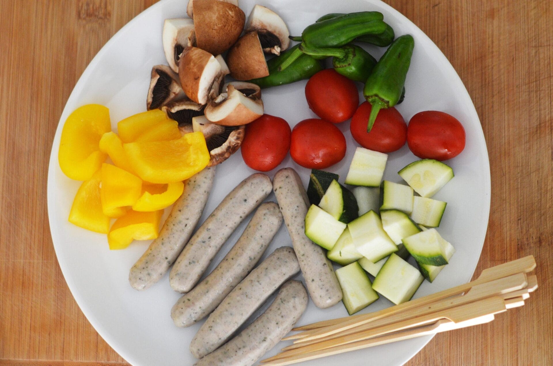 Bratwurstspieße - Schritt 1