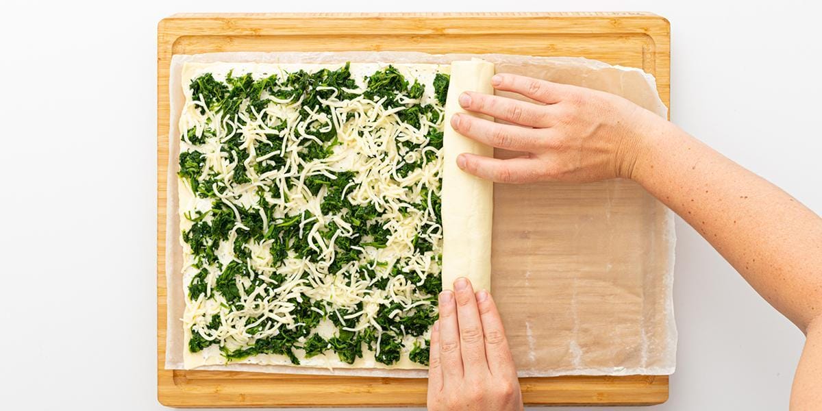 Freche Freunde Blätterteigrolle Step 3