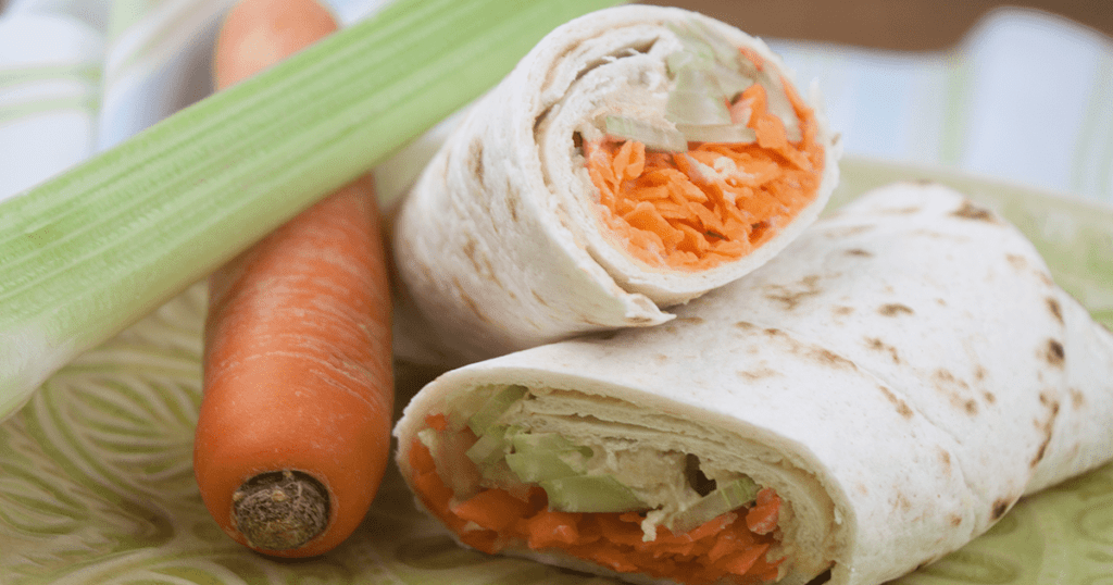 Freche Freunde Hummus Wrap
