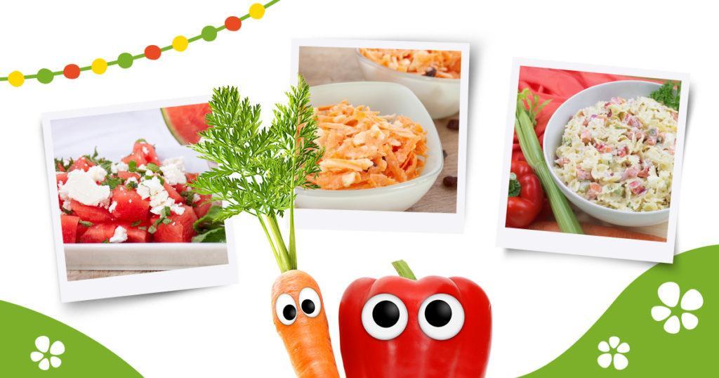 Salat für Kinder - Freche Freunde