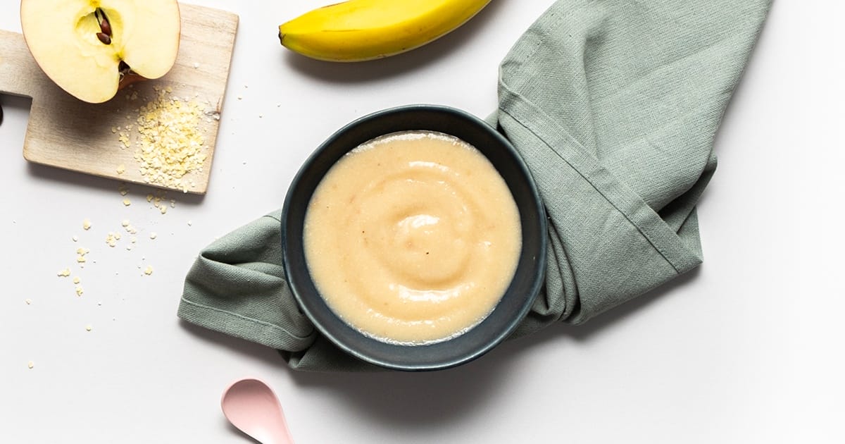 Baby Freche Freunde Apfel Bananen Brei