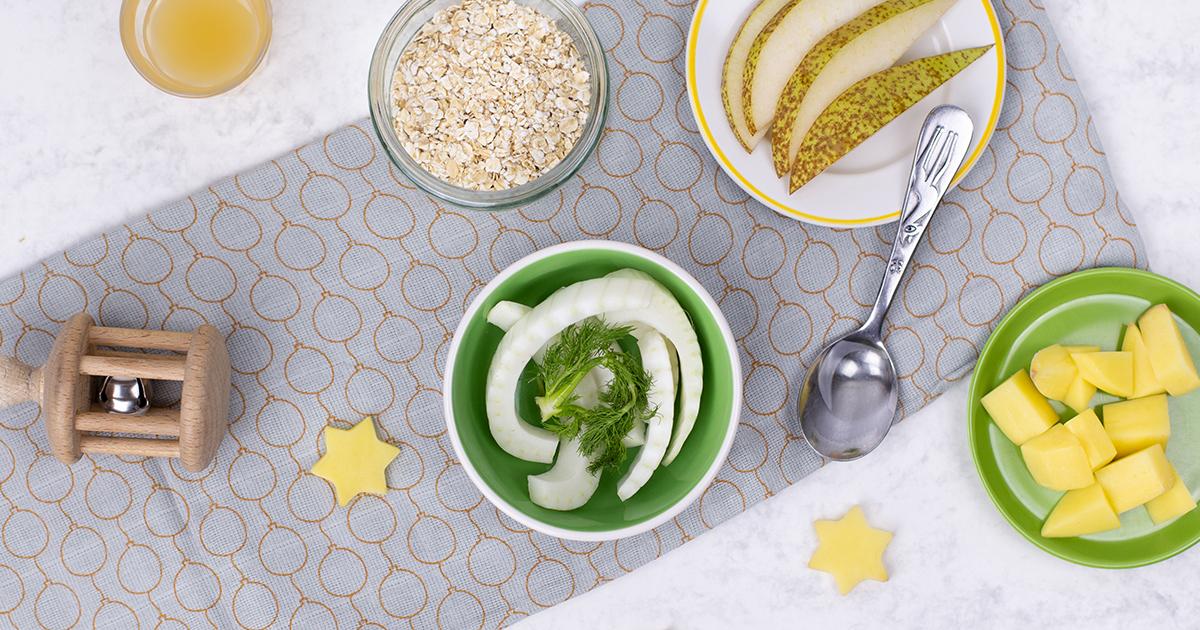 Klaus' Kartoffel Fenchel Brei Vorbereitung