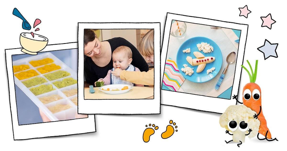 Baby Freche Freunde Gemeinsam essen