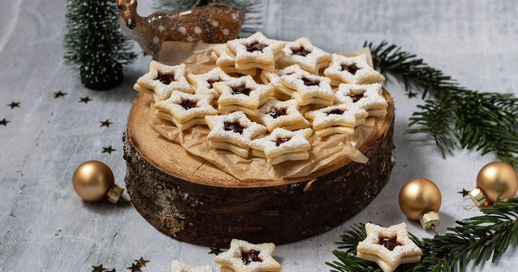 Fruchtige Butterplätzchen