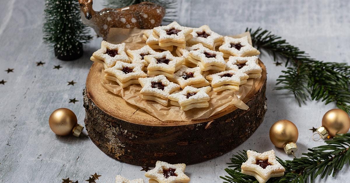 Fruchtige Butterplätzchen