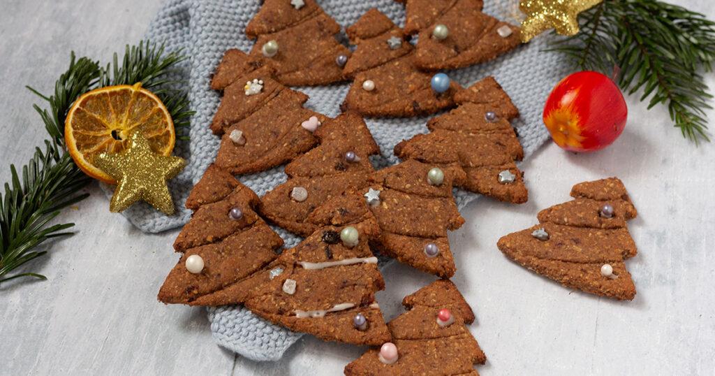 Weihnachtliche Müsliplätzchen