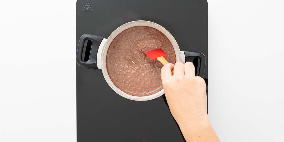 Freche Freunde Bananenporridge Step 2