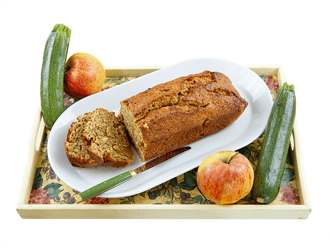 Alfreds Apfelbrot mit Zucchini