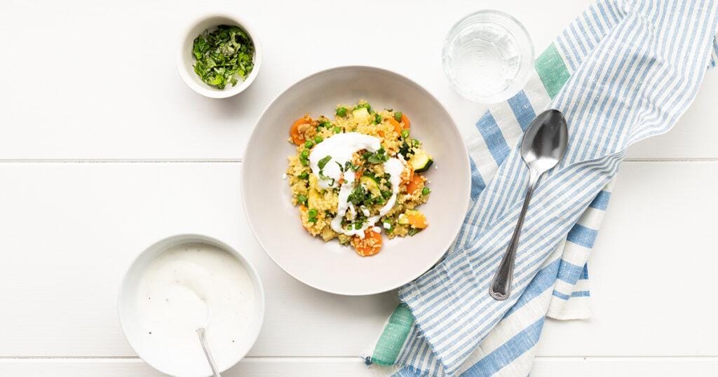 Karls Bulgur-Gemüse Pfanne