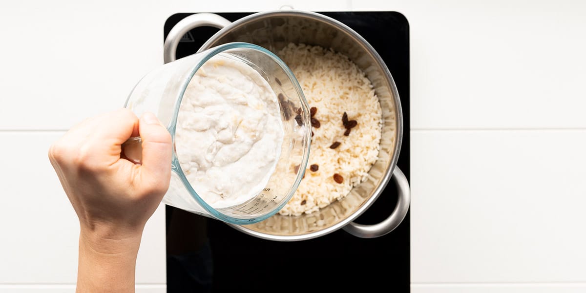 Freche Freunde Kokos Milchreis Step 2