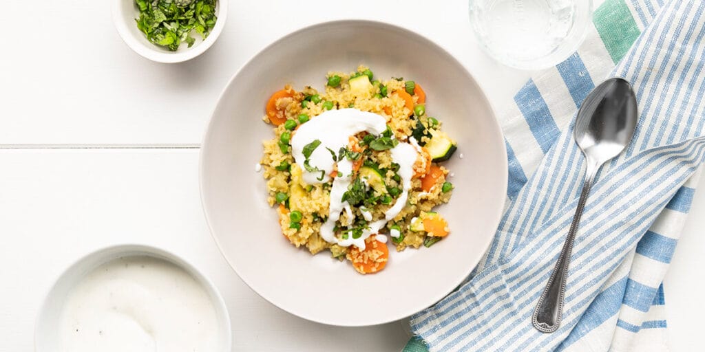 Freche Freunde Bulgur Gemüse Pfanne