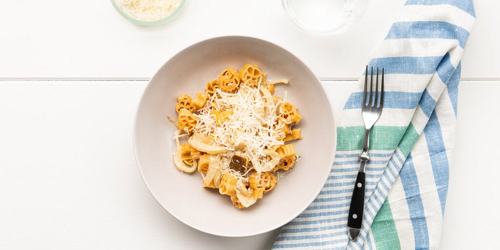 Freche Freunde Fenchel Birnen Nudeln