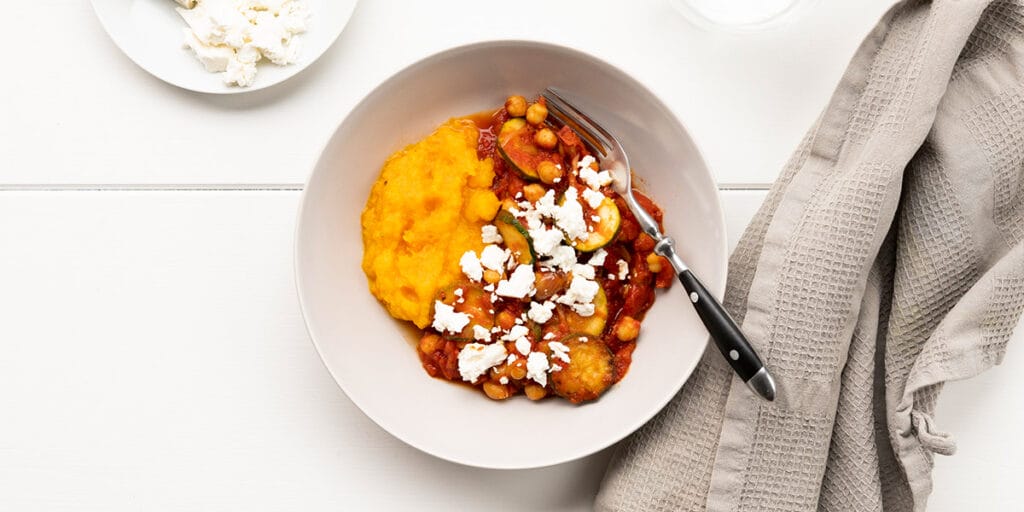 Freche Freunde Zucchini Kichererbsen Pfanne