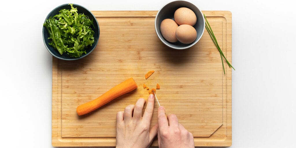 Freche Freunde Osternest Step 1