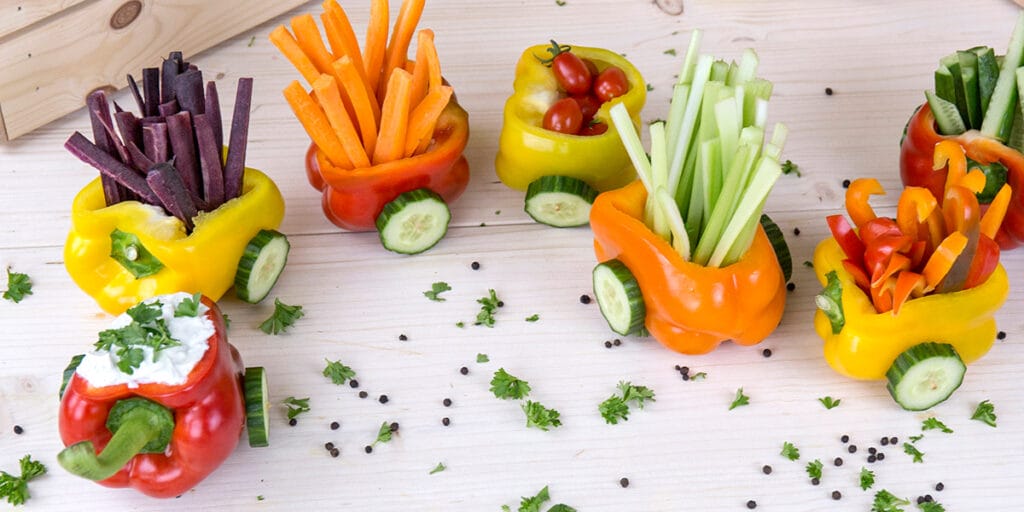 Freche Freunde Gemüsezug