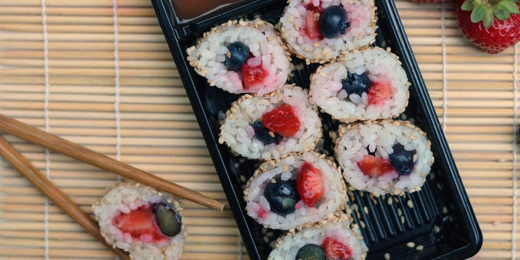 Freche Freunde Milchreis Sushi