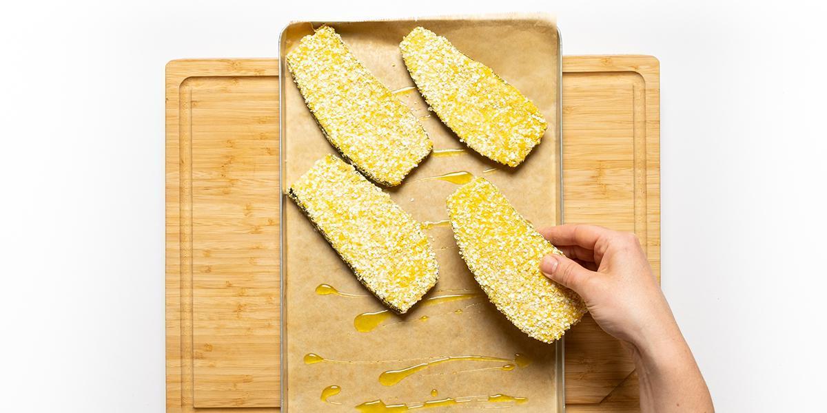 Freche Freunde Auberginen Schnitzel Step 3