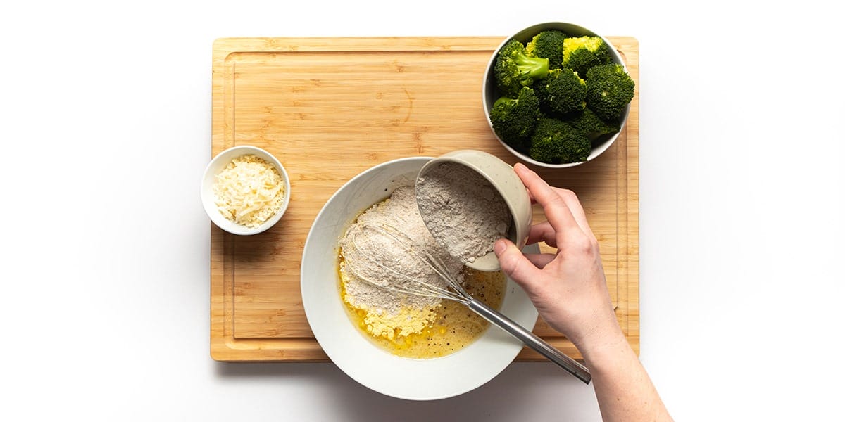 Freche Freunde Brokkoli Muffins Step 2