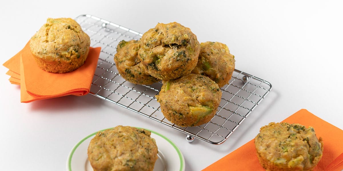 Freche Freunde Brokkoli Muffins