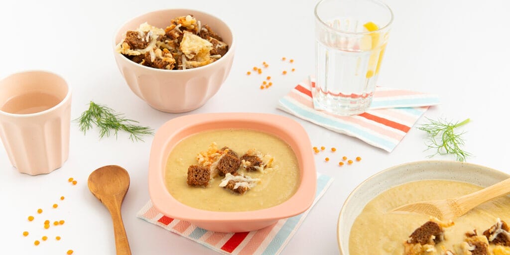 Freche Freunde Fenchel Linsen Suppe