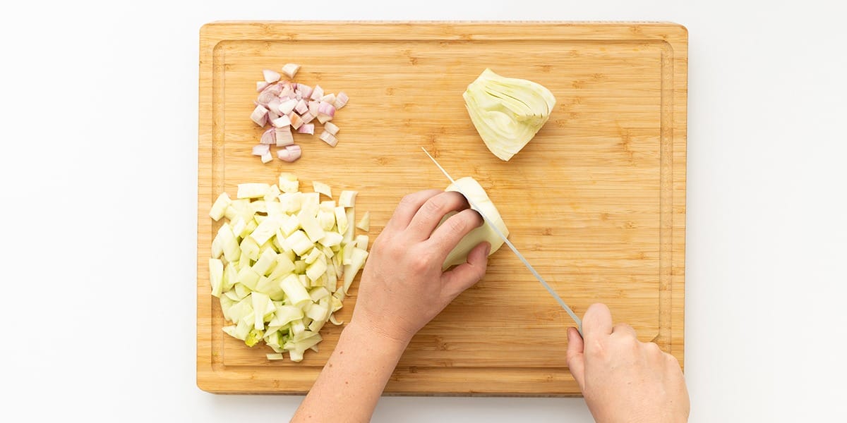 Freche Freunde Fenchel Linsen Suppe Step 1