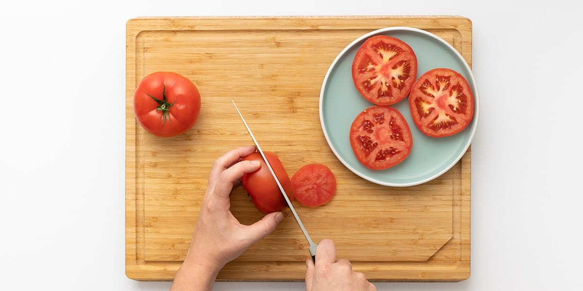 Freche Freunde Knusper Tomaten Step 1