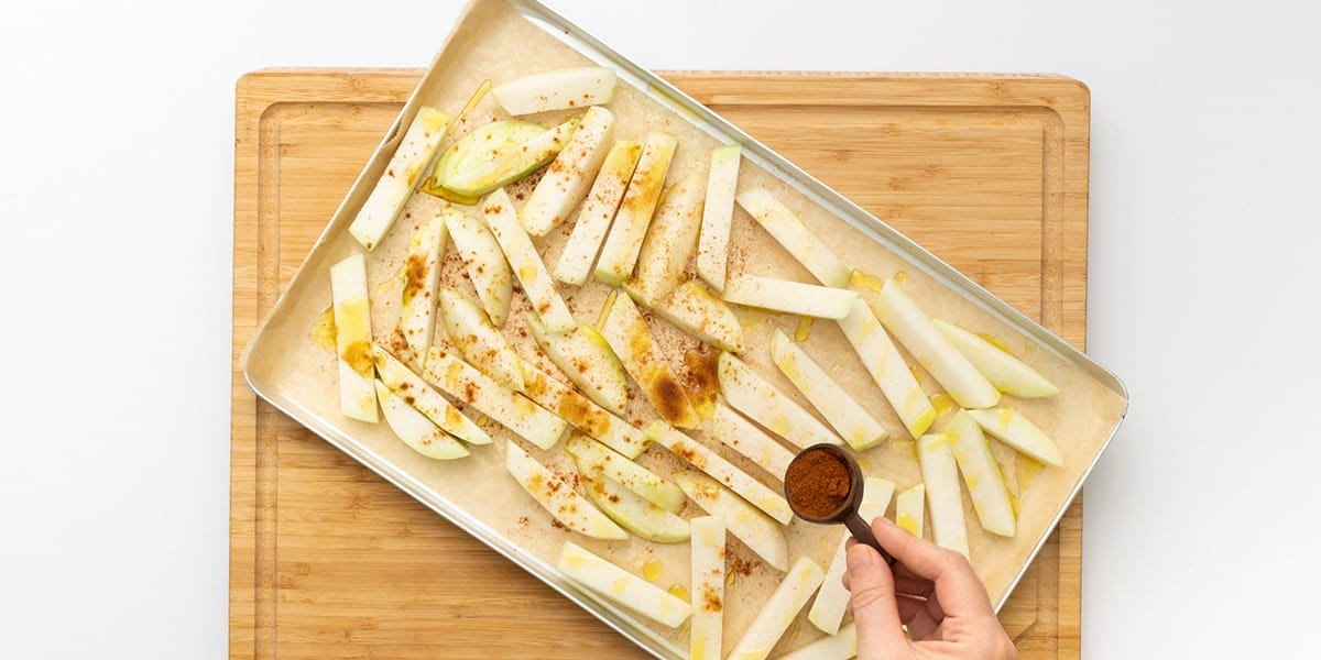 Freche Freunde Kohlrabi Pommes Schritt 2