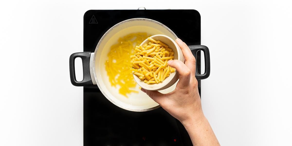 Freche Freunde Kürbis Mac and Cheese Step 3