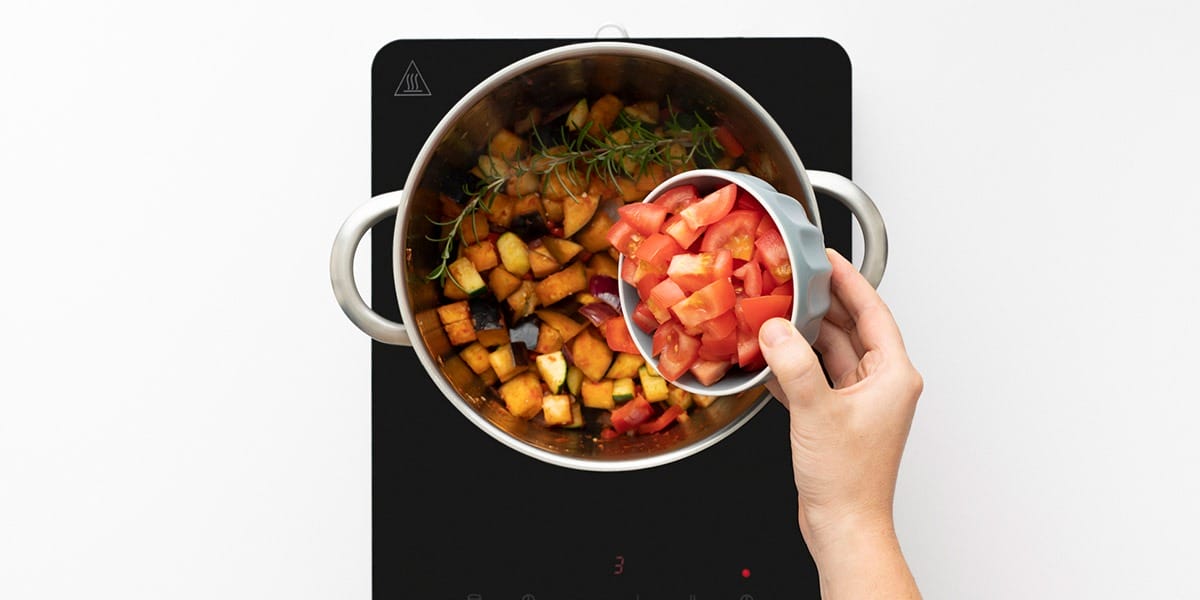 Freche Freunde Auberginen Ratatouille Step 3