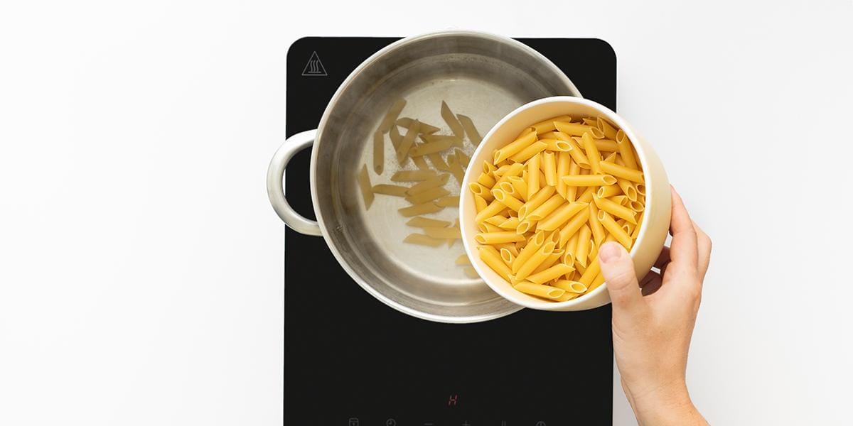 Freche Freunde Spinat Nudeln Step 1