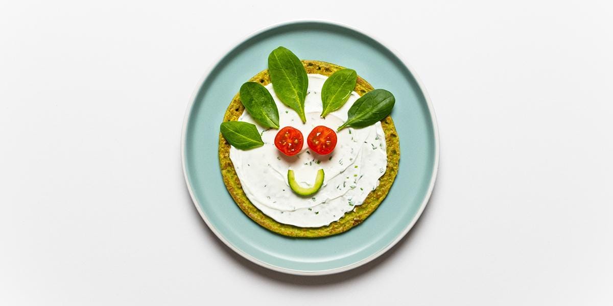 Freche Freunde Spinat Pfannkuchen Step 4