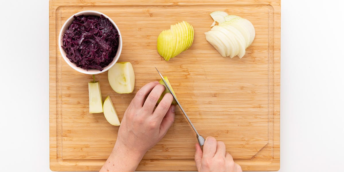 Freche Freunde Schupfnudeln Step 1