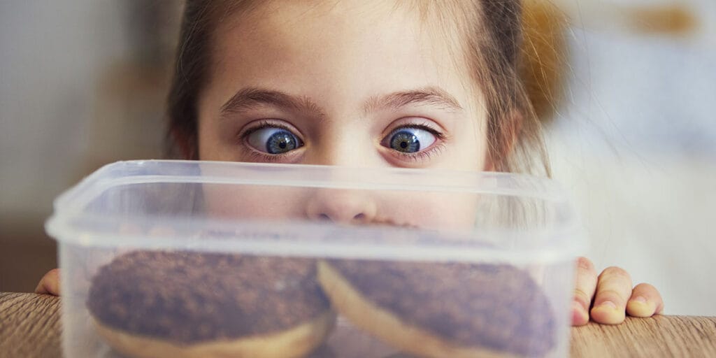 Freche Freunde Süßigkeiten Kind